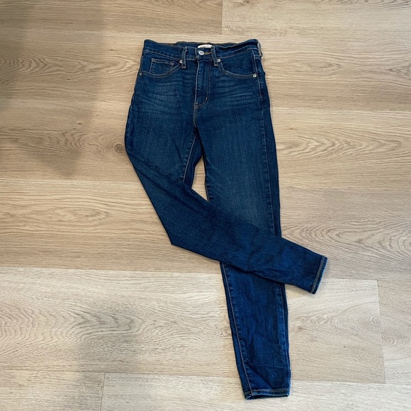 Mile High Skinny Levi’s in Unbasic Blue - 25. - Picture 3 of 4